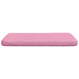 Cuscini per Seduta 4 pcs Rosa 40 x 40 x 3 cm Tessuto