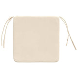 Cuscini per Seduta 4 pcs Beige 40 x 40 x 3 cm