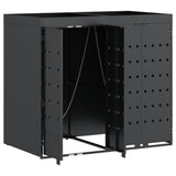 Contenitore per Rifiuti per 2 Bidoni Antracite