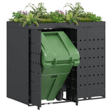 Contenitore per Rifiuti per 2 Bidoni Antracite