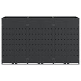 Contenitore per Rifiuti per 3 Bidoni Antracite