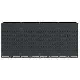 Contenitore per Rifiuti per 4 Bidoni Antracite