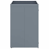 Contenitore per Rifiuti per 2 Bidoni Grigio chiaro