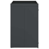 Contenitore per Rifiuti per 3 Bidoni Antracite