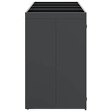 Contenitore per Rifiuti per 3 Bidoni Antracite