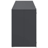 Contenitore per Rifiuti per 3 Bidoni Antracite