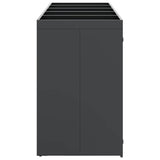 Contenitore per Rifiuti per 3 Bidoni Antracite