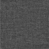 Letto con Testiera Rivestita Grigio scuro 160 x 200 cm