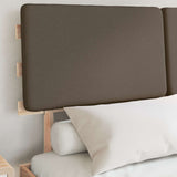 Letto con Testiera Rivestita Talpa 160 x 200 cm Pino massello