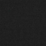 Letto con Testiera Rivestita Nero 80 x 200 cm Pino massello