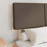 Letto con Testiera Rivestita Talpa 120 x 200 cm Pino massello