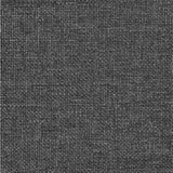 Letto con Testiera Rivestita Grigio scuro 100 x 200 cm