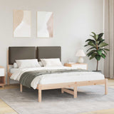 Letto con Testiera Rivestita Talpa 140 x 200 cm