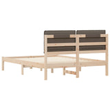 Letto con Testiera Rivestita Talpa 140 x 200 cm