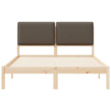 Letto con Testiera Rivestita Talpa 140 x 200 cm