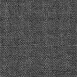 Letto con Testiera Rivestita Grigio scuro 100 x 200 cm