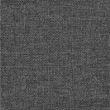 Letto con Testiera Rivestita Grigio scuro 160 x 200 cm