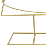 Albero di Natale in metallo con supporto Oro 180 cm