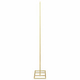 Albero di Natale in metallo con supporto Oro 90 cm