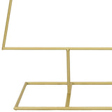 Albero di Natale in metallo con supporto Oro 150 cm