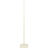 Albero di Natale in metallo con supporto Oro 150 cm
