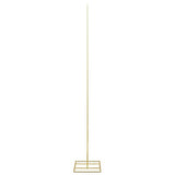 Albero di Natale in metallo con supporto Oro 150 cm