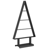 Albero di Natale in metallo con supporto Nero 60 cm Acciaio