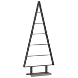 Albero di Natale in metallo con supporto Nero 90 cm Acciaio
