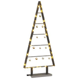Albero di Natale in metallo con supporto Nero 90 cm Acciaio