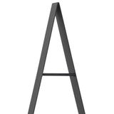 Albero di Natale in metallo con supporto Nero 150 cm Acciaio