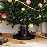 Supporto per Albero di Natale Nero 40 x 40 x 21 cm Acciaio