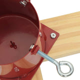 Supporto per Albero di Natale 1.73 Rosso 50 x 50 x 16 cm