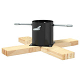 Supporto per Albero di Natale 1.73 Nero 50 x 50 x 16 cm