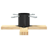 Supporto per Albero di Natale 1.73 Nero 50 x 50 x 16 cm