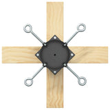 Supporto per Albero di Natale 1.73 Nero 50 x 50 x 16 cm