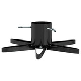 Supporto per Albero di Natale Nero 49 x 49 x 15,5 cm Acciaio
