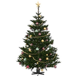 Supporto per Albero di Natale Nero 49 x 49 x 15,5 cm Acciaio