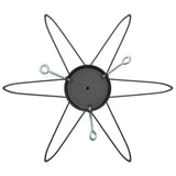 Supporto per Albero di Natale Nero 49 x 49 x 15,5 cm Acciaio