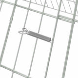 Gabbia per polli Argento 110 x 100 x 85 cm Acciaio zincato