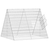 Gabbia per polli Argento 110 x 100 x 85 cm Acciaio zincato