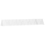 Gabbia per polli Argento 650 x 100 x 85 cm Acciaio zincato