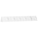 Gabbia per polli Argento 650 x 100 x 85 cm Acciaio zincato