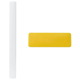 Film per Finestra Statico Bianco Frosted 60 x 2000 cm PVC