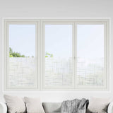 Film per Finestra Statico Motivo Stelle 45 x 500 cm PVC