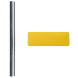 Pellicola per Finestra Solare Riflettente Statica Argento