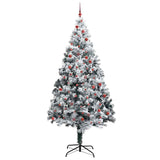 Albero di Natale con 300 LED con supporto Verde 300 cm PVC