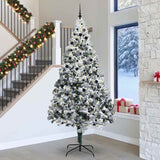 Albero di Natale con 300 LED con supporto Verde 300 cm PVC