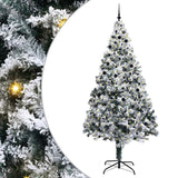 Albero di Natale con 300 LED con supporto Verde 300 cm PVC