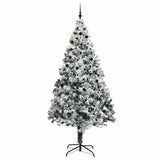 Albero di Natale con 300 LED con supporto Verde 300 cm PVC