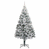 Albero di Natale con 300 LED con supporto Verde 300 cm PVC